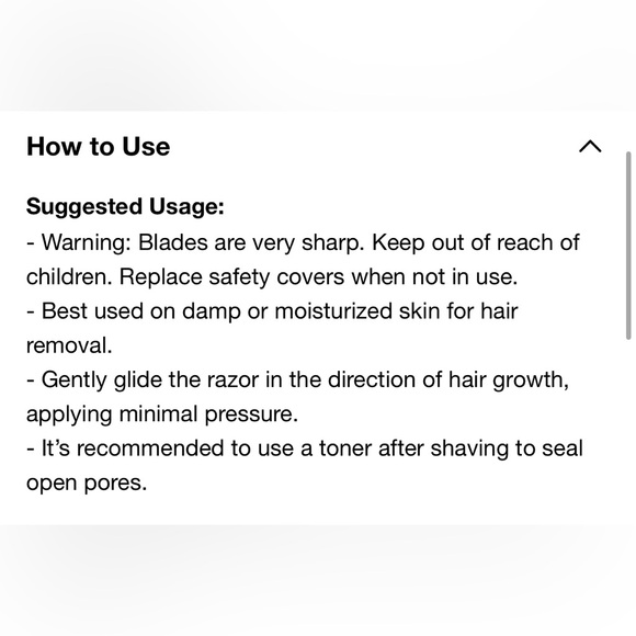 Sephora Facial Razor blade w/3 refill blades in Sealed Storage Case *BNIB - Picture 11 of 12